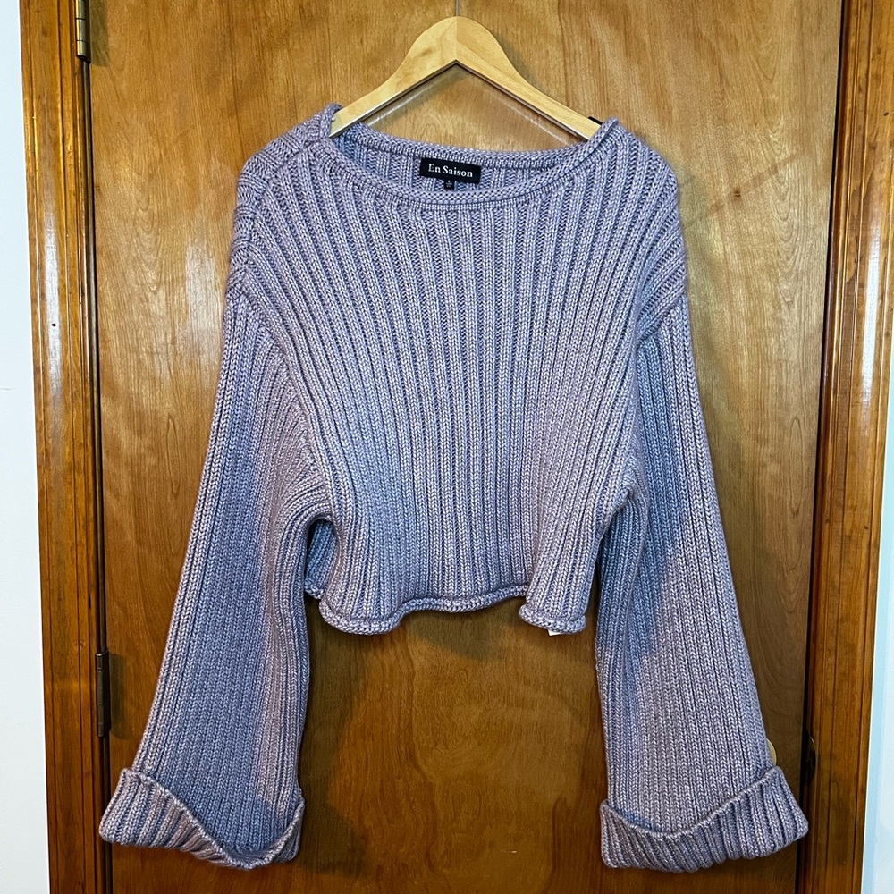 En Saison Crop Sweater